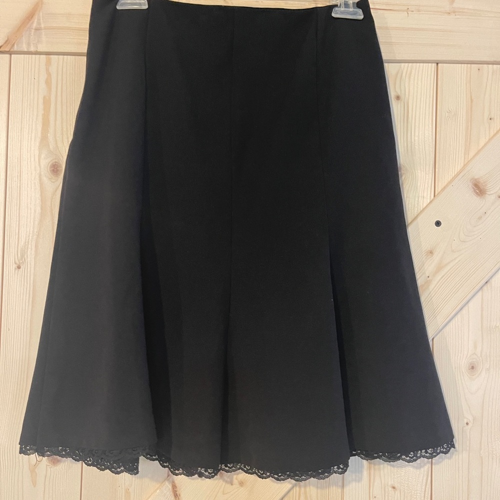 Black A Line skirt
